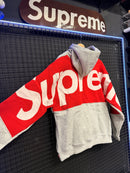 Moletom Supreme Big Logo Jacquard Hooded Sweatshirt - Pronta Entrega