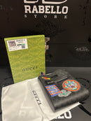 Bolsa Gucci Carteiro Transversal Tiger Couro Preto - Pronta Entrega