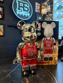 Bearbrick Michael Jordan 1998 Last Shot 400% Medicom Toy Be@Rbrick 2023 Limited Boneco Colecionável 28cm - Pronta Entrega