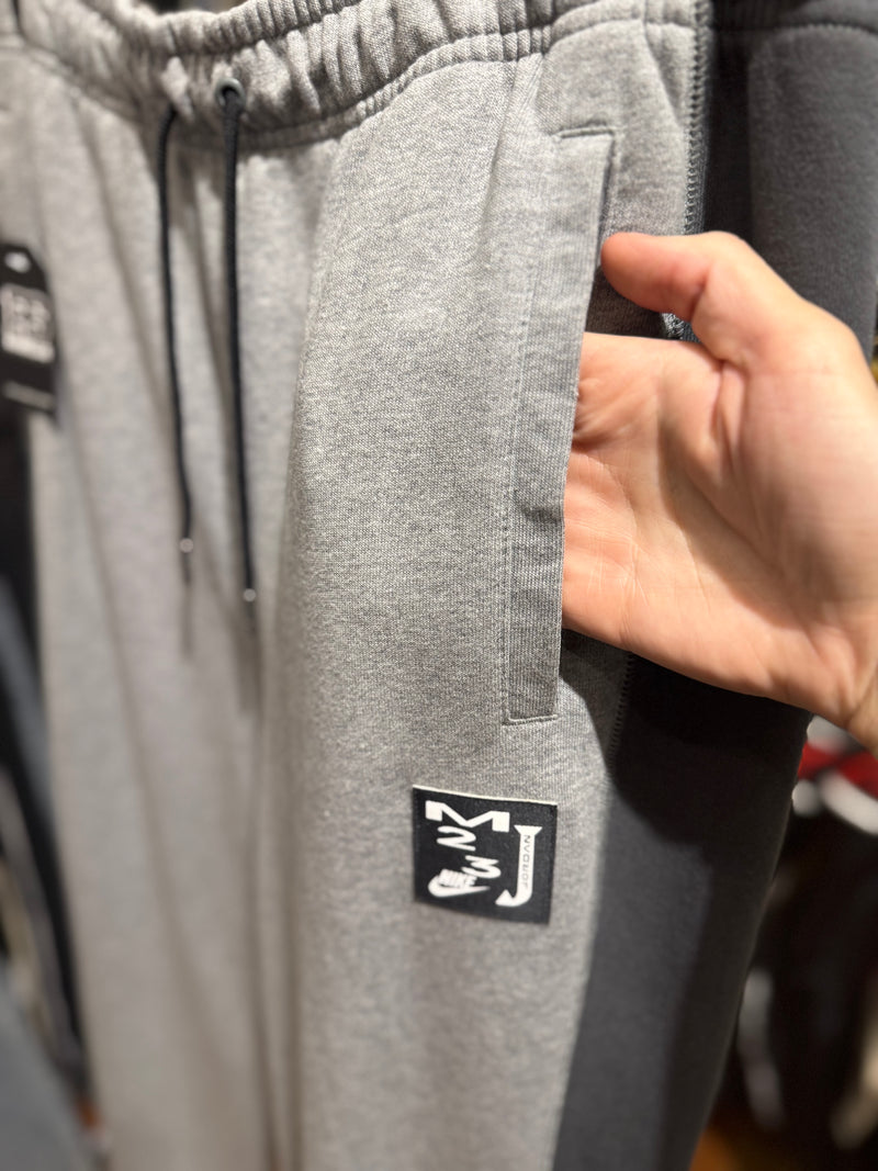 Calça Moletom Air Jordan Jumpman Logo Cinza - Pronta Entrega