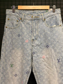 Calça Jeans Louis Vuitton x Tyler, The Creator - Pronta Entrega