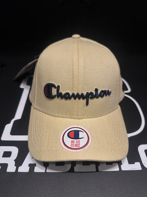 Boné Aba Curva Champion Bege - Pronta Entrega