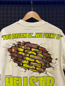 Camiseta Hellstar Records Brick Wall Printed - Pronta Entrega