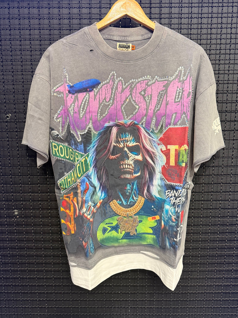 Camiseta Rough Play “Rockstar” - Pronta Entrega