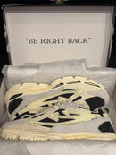 Tênis Off-White Be Right Back Suede Black White - Pronta Entrega