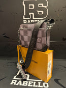 Bolsa Louis Vuitton Bag Trio Messenger Cobalt Cinza Preto - Pronta Entrega