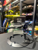 Óculos Oakley Lupa Do Vilão Preto Lente Espelhada Azul - Pronta Entrega