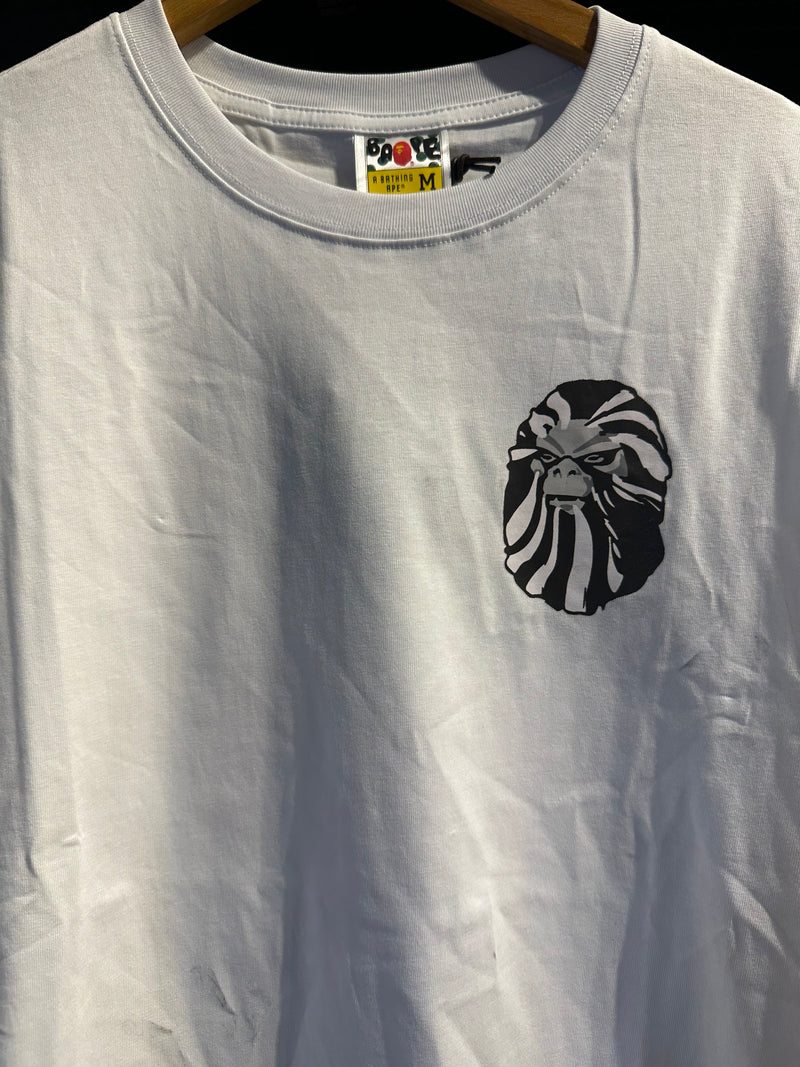 Camiseta BAPE Branco - Pronta Entrega