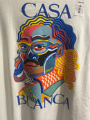 Camiseta Casablanca White Organic Cotton Oversize - Pronta Entrega