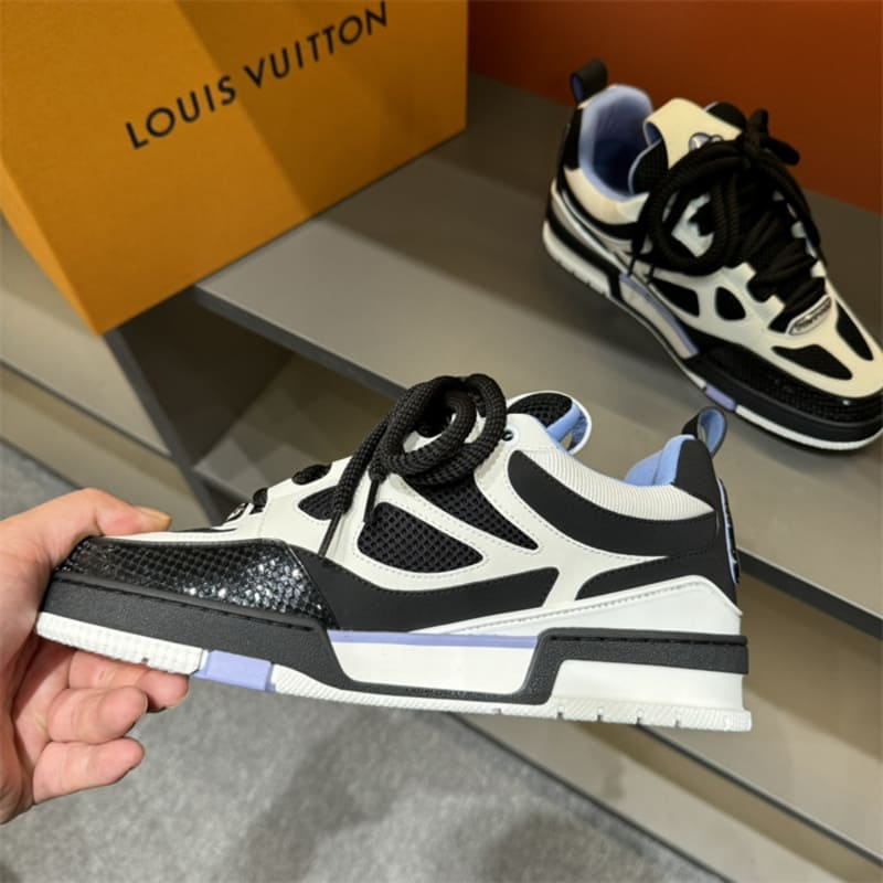 Louis Vuitton LV Skate Black White Light Blue - Encomenda