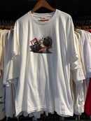 Camiseta Supreme Crash Tee Branca - Pronta