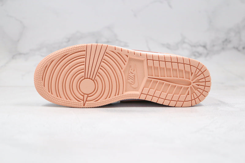 Jordan 1 Mid Arctic Orange Black Toe (GS) - Encomenda