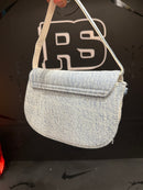 Bolsa Diesel Feminina 1DR Crossbody Jeans Marinho - Pronta Entrega