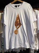 Camiseta Vlone Chain Pop Smoke Branca - Pronta Entrega