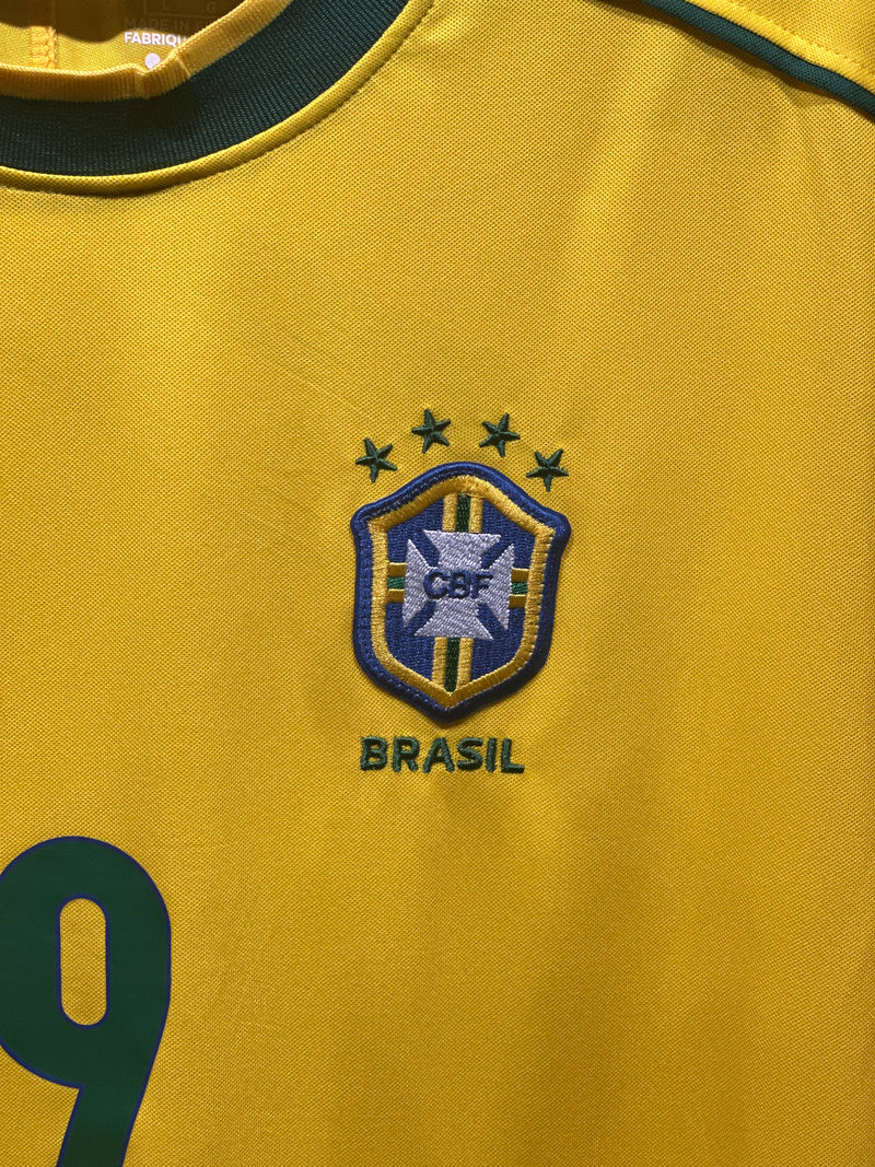 Camiseta Nike Retrô Seleção Brasileira 1998 Ronaldo Fenômeno