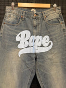 Calça Jeans Bape - Pronta Entrega