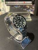 Relógio Rolex Datejust Silver Fundo Preto - Pronta Entrega