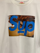 Camiseta Supreme “Fallen Angel” Branca - Pronta Entrega