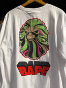 Camiseta BAPE Toxic Ape ‘A Abathing Ape’ Branca - Pronta Entrega