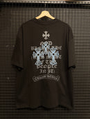 Camiseta Chrome Hearts Triple Cruz Blue Black - Pronta Entrega