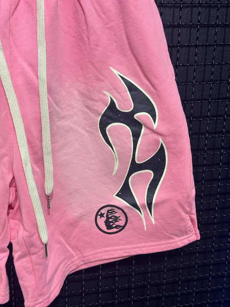Short Hellstar Flame Pink - Pronta Entrega