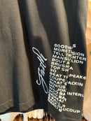 Camiseta VLONE POP SMOKE Preta - Pronta Entrega