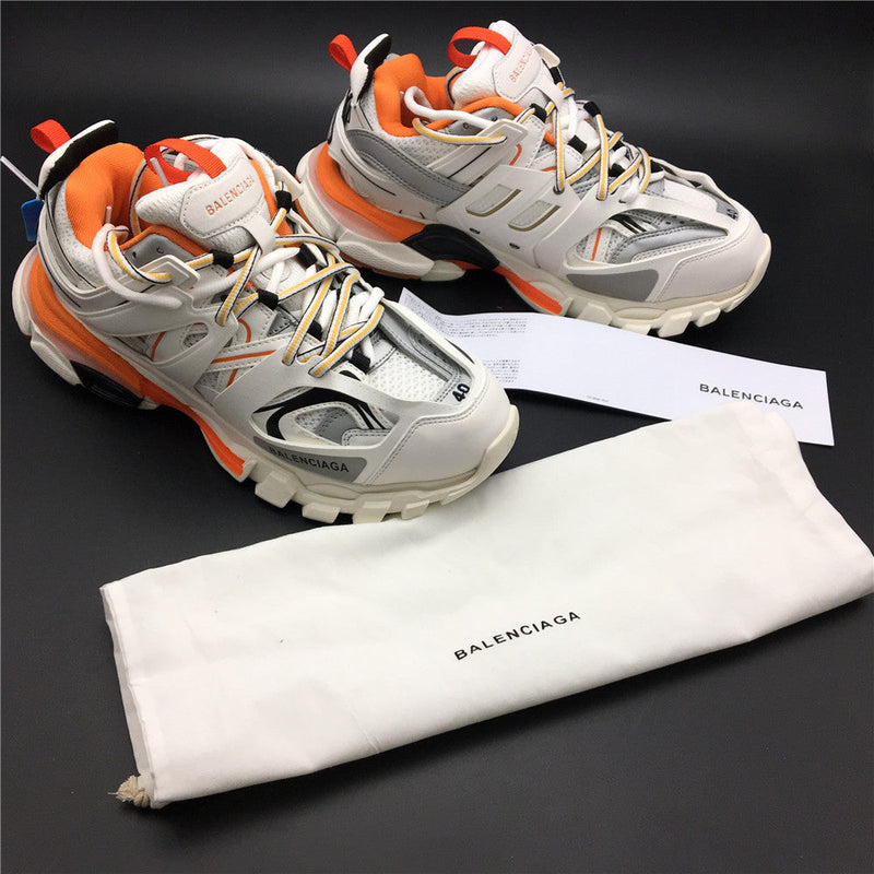 Balenciaga Track White Orange - Encomenda