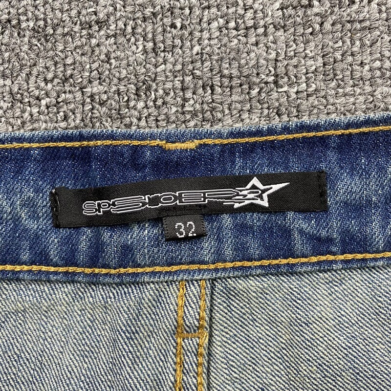 Calça Jeans Sp5der Pink Stars - Encomenda