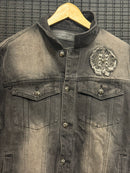 Jaqueta Jeans Chrome Hearts - Pronta Entregae