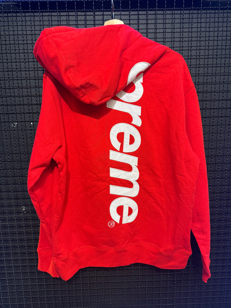 Moletom Supreme Back Logo Red - Pronta Entrega