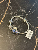 Bracelete Pandora Prata com Berloques - Pronta Entrega