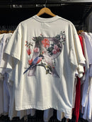 Camiseta REPRESENT Logo Costas Floral Branco - Pronta Entrega