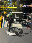 Óculos Off-White Retangular Preto Recortado Logo Branco Lente Preta  - Pronta Entrega