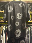 Conjunto Denim Tears Preto/Cinza Camiseta + Short - Pronta Entrega