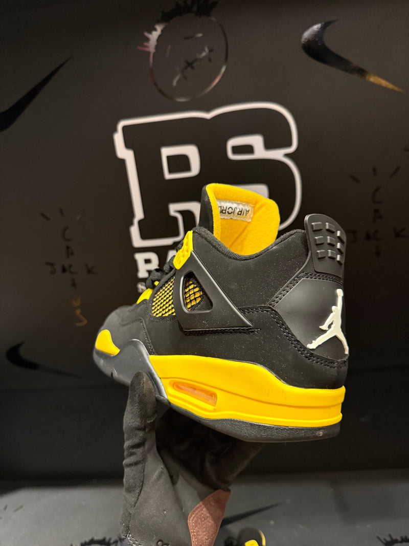 Tênis Nike Air Jordan 4 Retro Yellow Thunder - Pronta Entrega