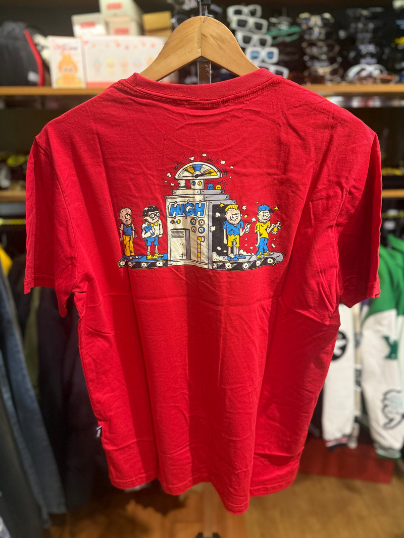 Camisa High Vermelha Factory - Pronta Entrega