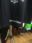 Camiseta Chrome Hearts Preta Logo Amarelo - Pronta Entrega