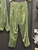 Conjunto Corteiz VVS Velour Jacket Green - Pronta Entrega