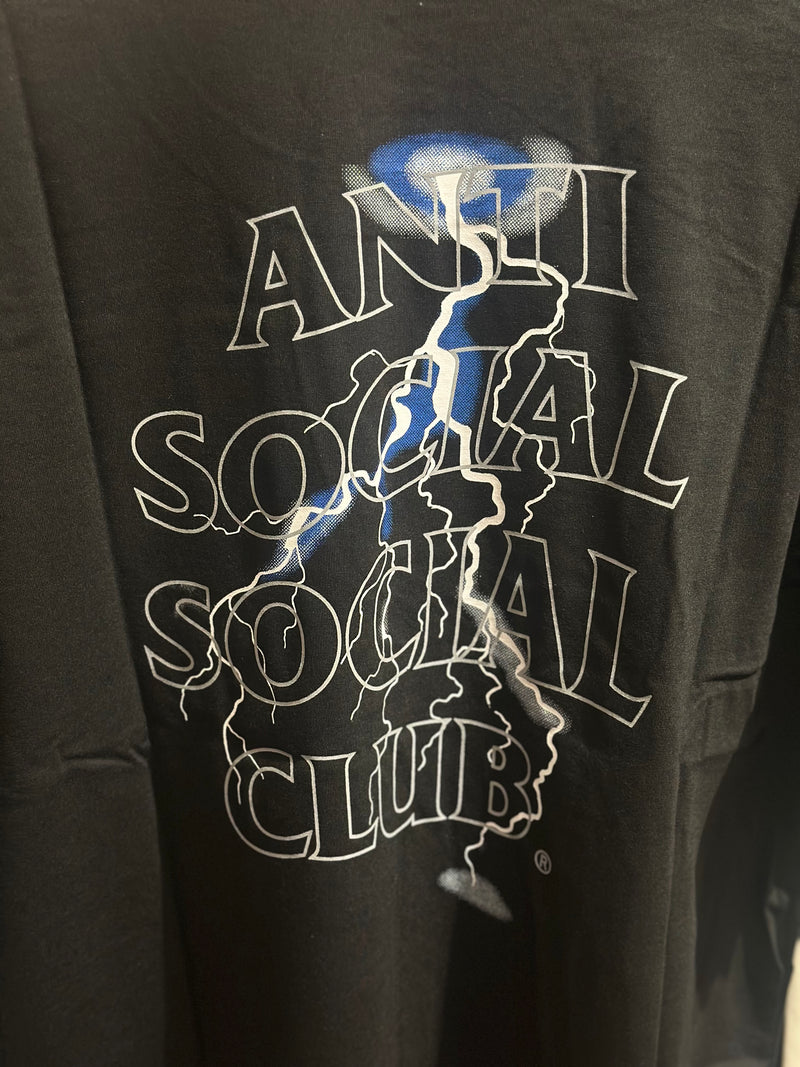 Camisa Anti Social Social Club Preta Lightining - Pronta Entrega