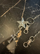 Corrente para Calça Calça Chrome Hearts Pingete Estrela  Aço inoxidável - Pronta entrega