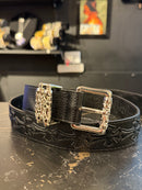 Cinto Chrome Hearts 105 CM Couro Fivela Metal  - Pronta Entrega (Copy)