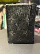 Carteira Louis Vuitton Pocket Organizer Monogram Eclipse - Pronta Entrega