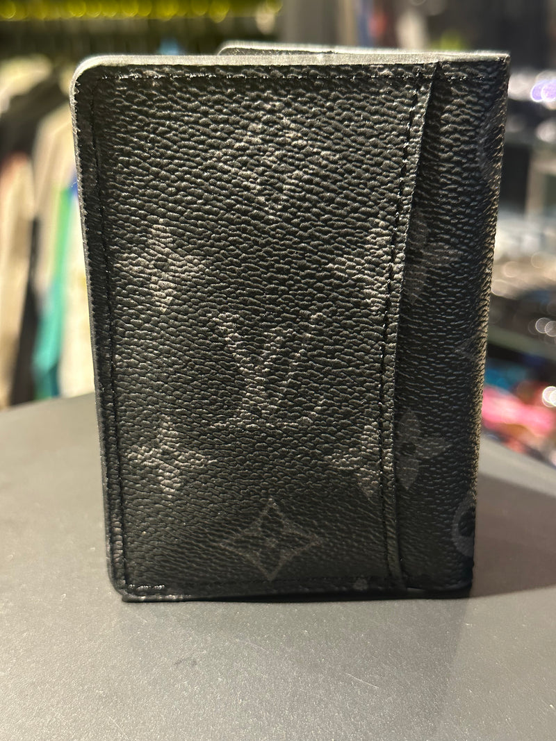 Carteira Louis Vuitton Pocket Organizer Monogram Eclipse - Pronta Entrega