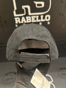 Boné Balenciaga Preto/Azul Aba Curva - Pronta Entrega