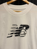 Camiseta New Balance Aluminium White - Pronta Entrega