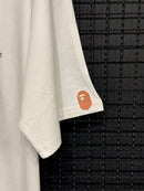 Camiseta BAPE A Bathing Ape Logo Space White - Pronta Entrega