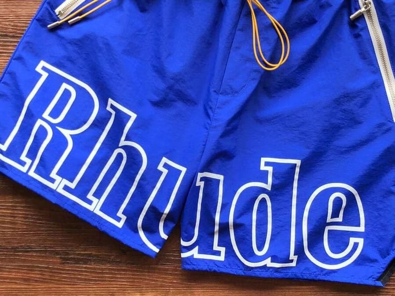 Rhude RH Logo Shorts Blue - Encomenda