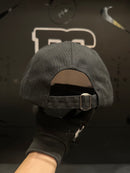 Boné Aba Curva Chrome Hearts Logo Cruz Preto - Pronta Entrega