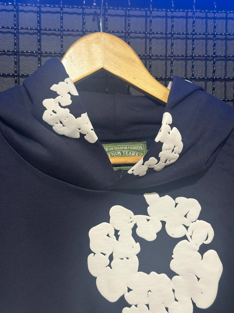 Moletom Denim Tears Azul Escuro - Pronta Entrega