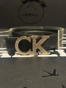 Cinto Feminino Calvin Klein Fivela Cravejada 100 CM  - Pronta Entrega